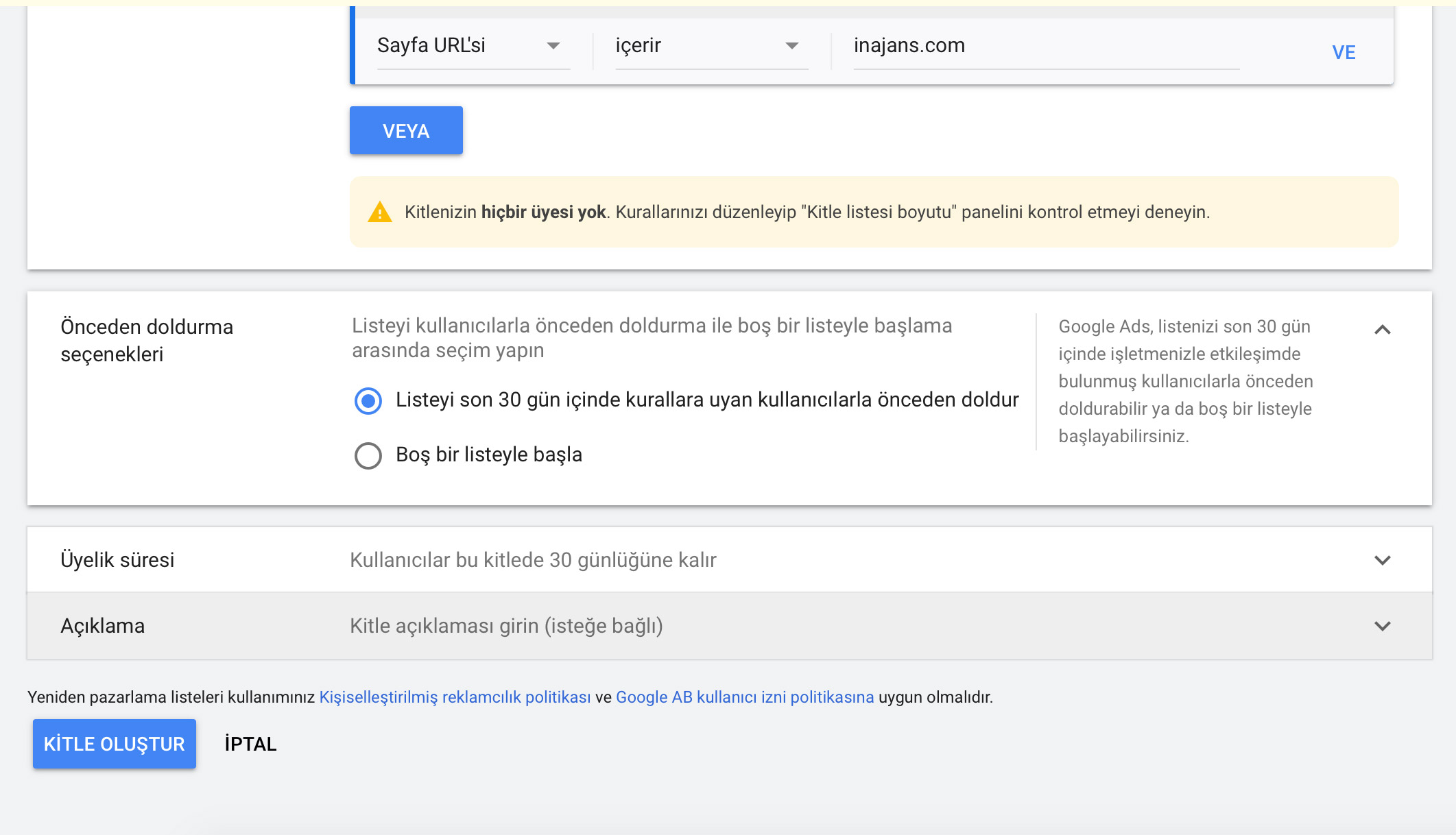 Google Ads ile Yeniden Pazarlama Reklamları Oluşturmak